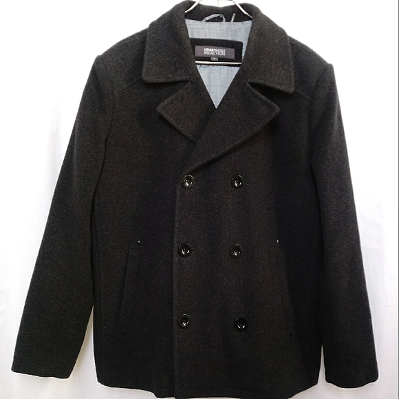Kenneth Cole Reaction Other - EUC MEN'S KENNETH COLE REACTION WOOL BLEND PEA COAT